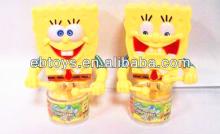 Wind up Play durm Spongebob candy toys sweet