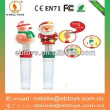 Spring Santa Claus snowman sweet toys with light