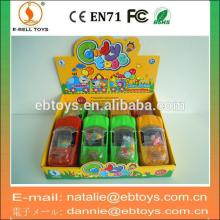 Pull line simulation car candy toy sweet with light