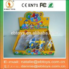 Pull line plane sweet candy toys with flashing led light