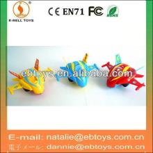 Solid color pull line airplane candy container toys