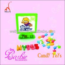 plastic  puzzle  toy candy/promotional candy dispenser