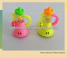 plastic horn toy with candy