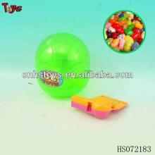 whistle + candy egg toys