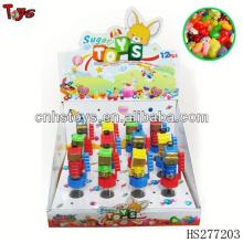 plastic train car toy candy