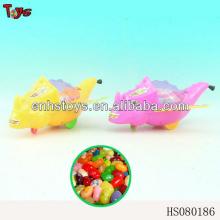 pull line dinosaur toy candy
