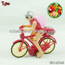 pull back bike candy sweet toy
