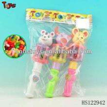 plastic rattle candy toys tube