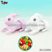 pull line rabbit funny toys candy