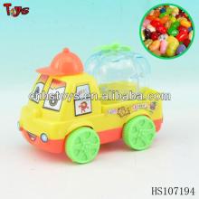 pull back cartoon  fruit   toy  candy