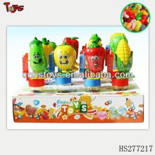 walking vegetable candy with toy