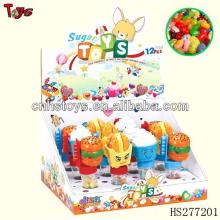 3 styles hamberger toy candy doll