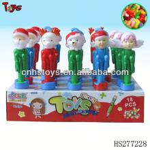 Funny plastic christmas candy toys