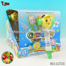 Funny ring hammer+candy whistle toys