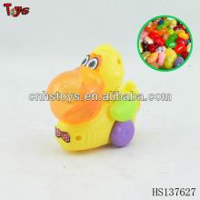 Hot selling pull back  duck  toy  candy 