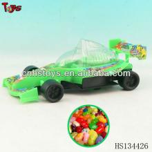 pull line BEN10 F1 with light  candy   plastic  toy