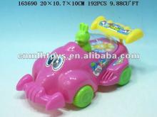 pullback carton car candy toy