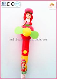Shan tou hot sale plastic strawberry  girl  candy toy/promotion strawberry  girl  candy toy for kids