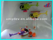 Candy toy wind up colorful helicopter for children