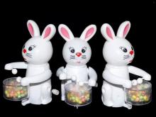 hot sell animal rabbit candy toy for kids
