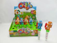 24PCS wind up policeman candy toys