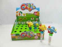 24PCS wind up cartoon plane surprise candy toys with 8 gram candy