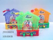 plastic carton candy toys
