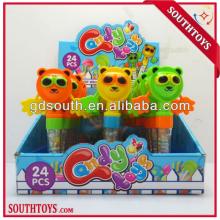 Monkey plastic toys in candy tube toy candy