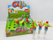 WIND UP WOODPECKER CANDY TOYS
