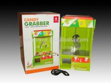 B/O Arcade Gadget Candy Grabber Candy Machine Toys With Music & Lights