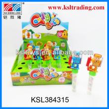 24PCS wind up police candy toy candy