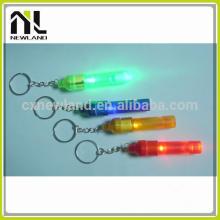 Hot selling safety emergency wholesale colorful led cheap plastic whistle lollipop sticks