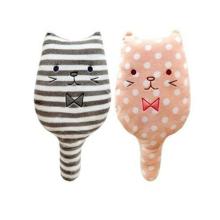 Lovely Design Stuffed  Plush  Cat Shape Candy Toy
