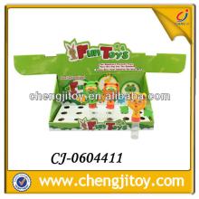 Cartoon fun children promotional gift plastic sugar toys