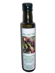 250 cc. Glass Bottle Extra Virgin Olive Oil, Gourmet Quality.