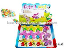  plastic  on  chain  candy toys with butterfly shape H96495