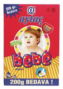 aytac baby biscuit 1200 gr x 6