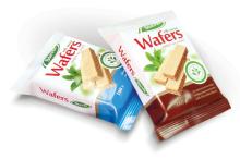 Wafers with stevia