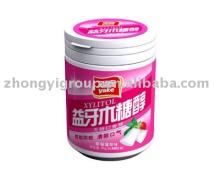  plastic  chewing  gum  jar 100ml( plastic  chewing  gum  jar, plastic   gum  container, plastic  chewing  gum  tube