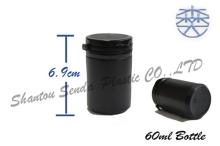 hot sale HDPE material tear- off sealing type bottle , food grade chewing gum bottle, chocolate cand