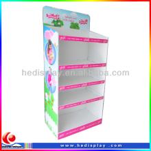 five layers cardboard lollipop display stand