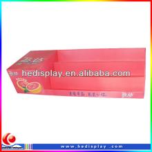 Chuddy floor display cardboard carton stand for chewing gum