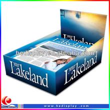 corrugated paperboard floor standing  display   unit  / floor  display  carton stand for chewing gum