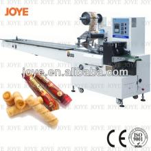 Chocolate Sandwich Wafer bar Biscuit Flow Packing Machine/Flow Packer JY-300/DXD-300