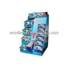 Well-sell attractive chewing gum pdq counter display rack