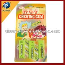 Hot chewing gum novelty joke toys