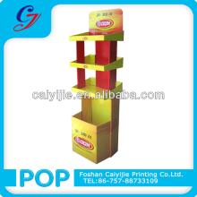 Wedding cake blister toothpaste swivel Pop decoration cardboard table lollipop supermarket cardboard