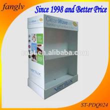 pos cardboard display stand with hooks printing cardboard lollipop display stand