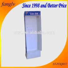 pop cardboard display shelf lollipop display stand