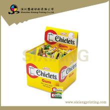 cardboard countertop chewing gum display stand